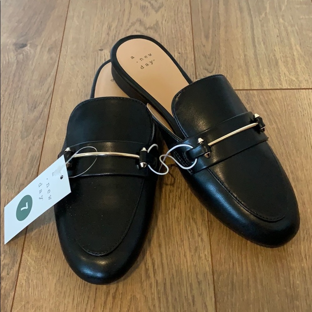 Brand new black loafers